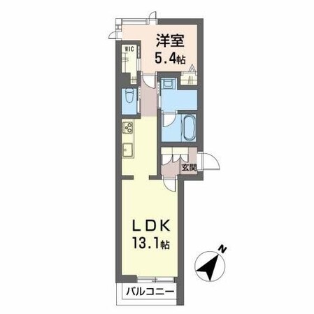 シャーメゾン　フェリスの物件間取画像